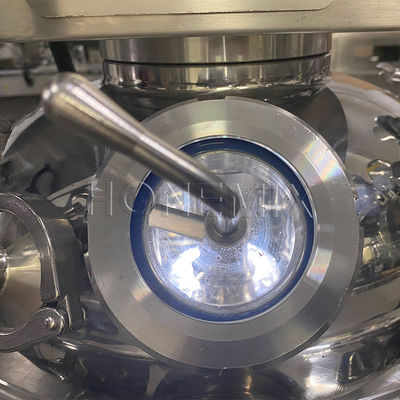 Máquina de mistura de emulsificação a vácuo de tipo laboratorial de aço inoxidável para cosméticos