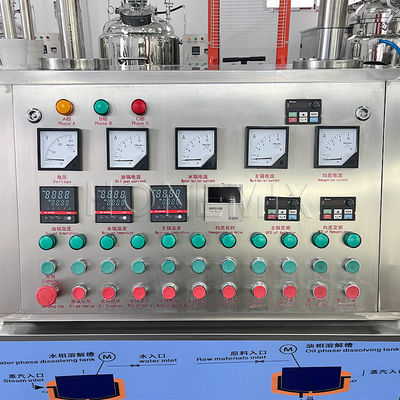 50L Emulsionador a vácuo Homogenizador Mixer Máquina de Fabricação de Pomada