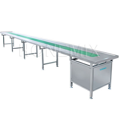 Linha de equipamento auxiliar industrial conveyor de correia de PU 0,4KW personalizado