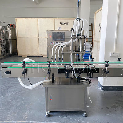 Máquina de enchimento e tampa de suco de vinho tinto 220V