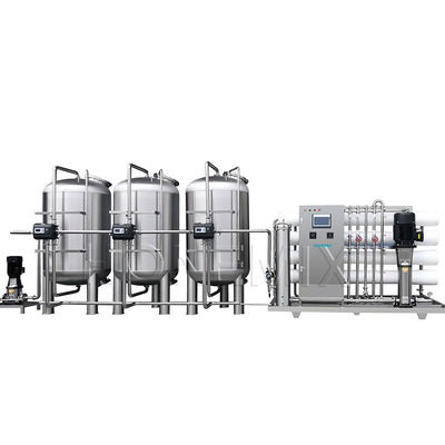 RO Equipamento de osmose reversa Instalações industriais automáticas de tratamento de água