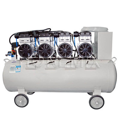 Equipamento de compressor de ar pneumático livre de óleo 3KW 7bar Pressão
