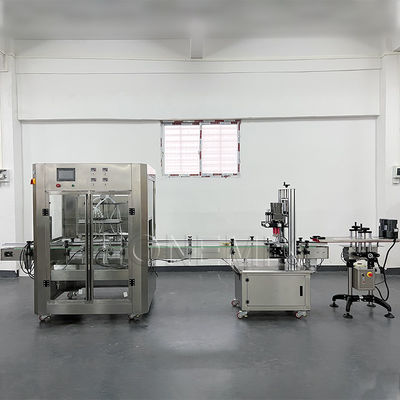 Máquina automática de enchimento de garrafas de líquido de 50 Hz para enchimento de óleo capilar