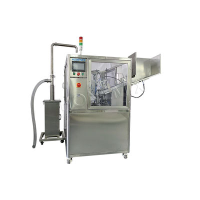 Máquinas de preenchimento de tubos laminados por ultra-som Máquinas de preenchimento rotativo de loções moles