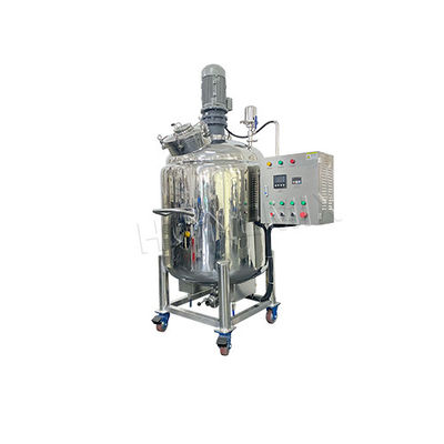 Máquina móvel para fabricação de detergentes líquidos SS Tanque de mistura industrial de líquidos