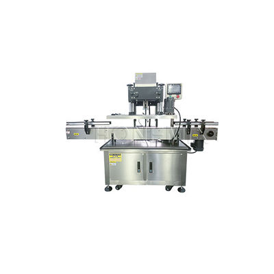 Máquina elétrica automática de enchimento de garrafas a parafuso de quatro rodas