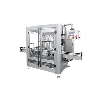 Máquina automática de preenchimento de pasta de marmelada de pistão com cabeças múltiplas