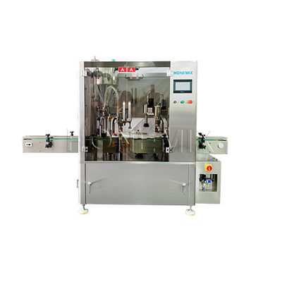 Máquina de enchimento de cremes cosméticos Máquina de enchimento automática de garrafas rotativas