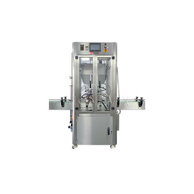Máquina automática de enchimento de creme aquecido com dois bicos de enchimento