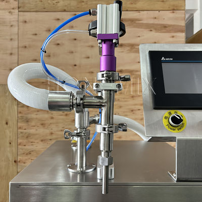 Máquina semi- automática de enchimento de frascos de sabão líquido para perfume