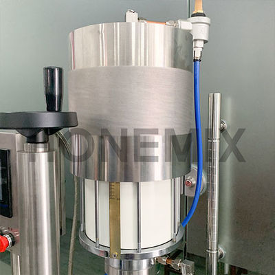 Máquina semi-automática de enchimento de gel capilar com spray hidratante e aerossol
