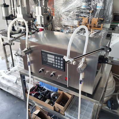 Máquina de enchimento de garrafas pequenas Máquina de enchimento de detergente de cabeça dupla