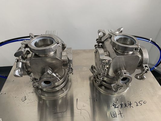Máquina de enchimento de pistão vertical Máquina de enchimento de creme de controlo pneumático 2 cabeças
