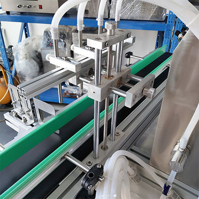 Máquina de enchimento de frascos de vidro de frasco líquido Automática de aço inoxidável