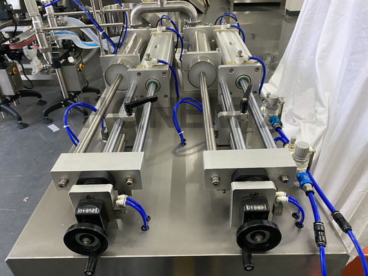 Máquina de enchimento de detergente de gel desinfetante horizontal