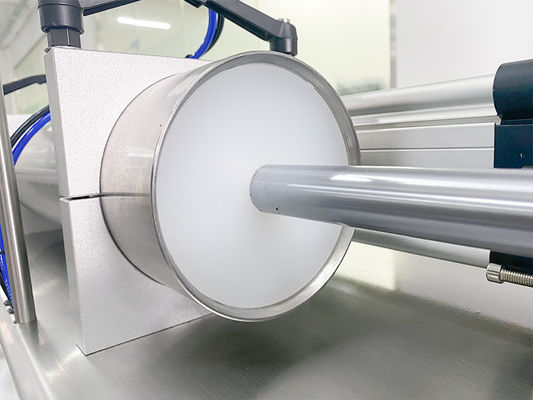 Máquina de enchimento de cosméticos Máquina de enchimento horizontal de pistão para líquidos e creme