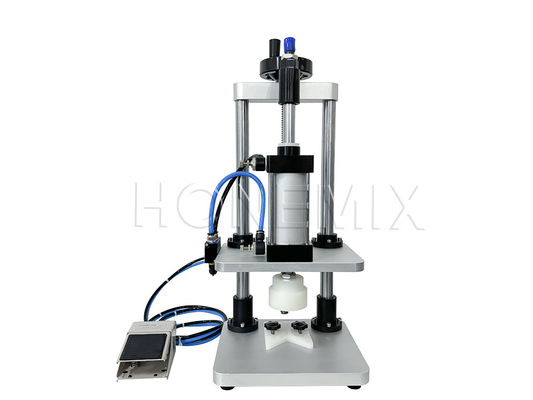 Máquina de fecho de garrafas semiautomática Pneumática