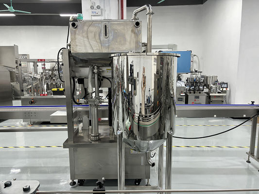 Máquina de enchimento de creme de 100-1000 ml de rastreamento