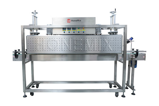 Máquina de embalagem automática de encolhimento de filme com capacidade de 0-15 pacotes/min