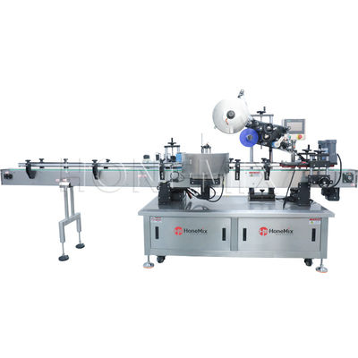 Máquina elétrica automática horizontal de rotulagem de frascos pequenos