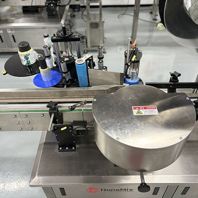 Máquina elétrica automática horizontal de rotulagem de frascos pequenos