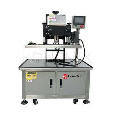 Máquina elétrica automática de enchimento de garrafas a parafuso de quatro rodas