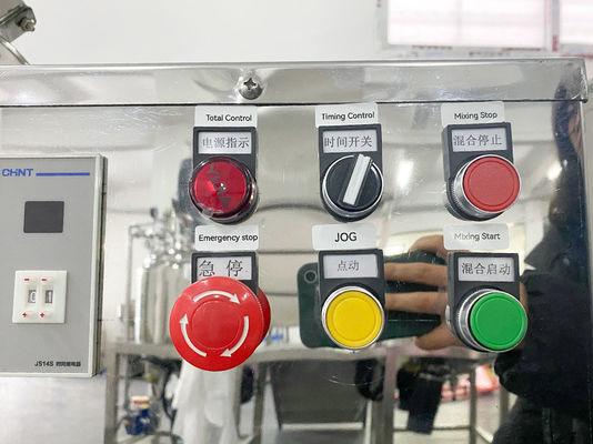 Máquina de mistura de pó seco em forma de V SUS316L Protein Powder Mixer CE
