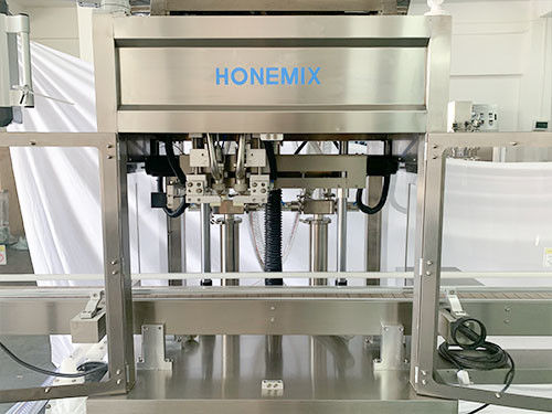 Máquina automática de parafusagem de linha de enchimento de creme cosmético